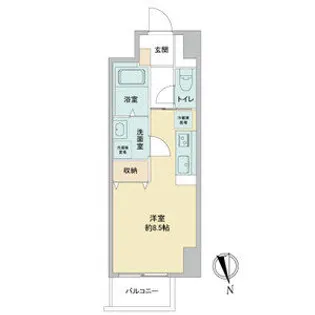 La Douceur今池【0704号室】の間取り