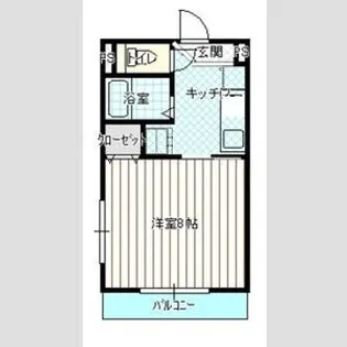 フレア【3階】の間取り