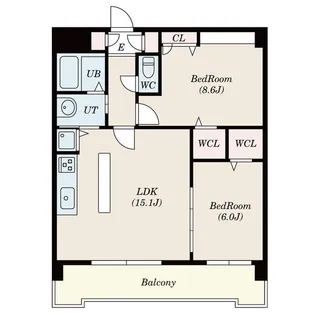 ピオーネ覚王山【3階】の間取り