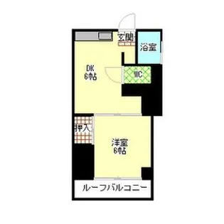 成田ビル【503号室】の間取り