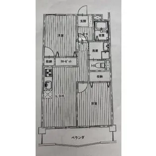 第二若葉ビル【302号室】の間取り