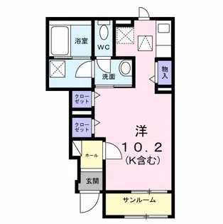シャローム・T【1階】の間取り