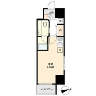 マリオン城西【2階】の間取り