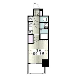 A&G KAMEJIMA(エージーカメジマ)【8階】の間取り