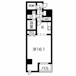 グラン シャリオ【6階】の間取り