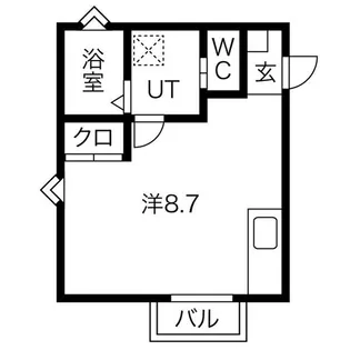 Ferio不二ガ丘【301号室】の間取り