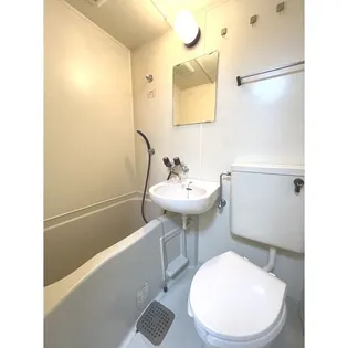 アビタシオン平安通【104号室】の風呂