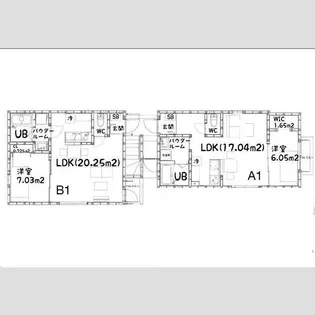 茜さす春のセラビィ【1階】の間取り