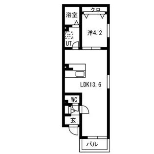 BC大金【1階】の間取り