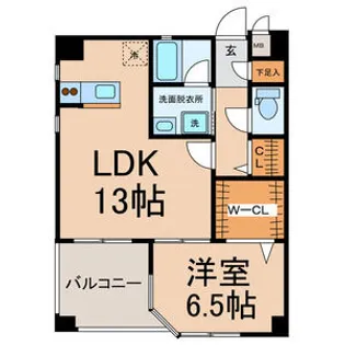 Espoir i【903号室】の間取り