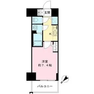 エスリード新栄グランラグジェ【1304号室号室】の間取り