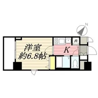 プレサンス千種駅前ネオステージ【0506号室】の間取り