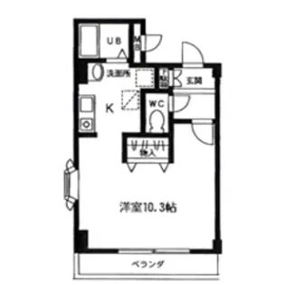 メゾン・ド・ソレイユ【1階】の間取り