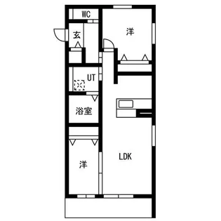 千種区御影町1丁目新築マンション【204号室】の間取り