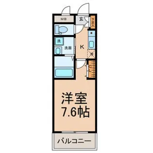 Sun State白壁【4階】の間取り