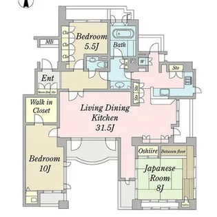 主税庵【2階】の間取り