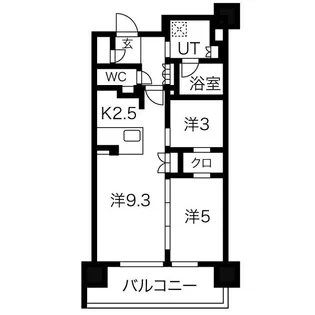 ローレルアイ名駅東【2階】の間取り