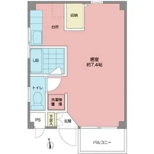 大久手HOUSE【201号室】の間取り