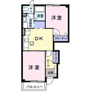 ピュア ウィンド【1階】の間取り