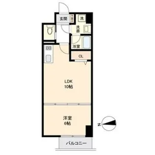 HF名駅北レジデンス WEST【6階】の間取り