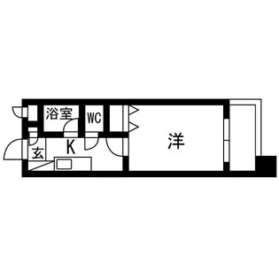 TKビル【706号室】の間取り