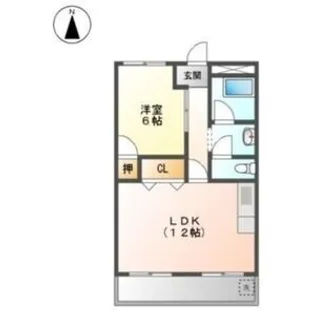 サンシャトー吉田【7階】の間取り