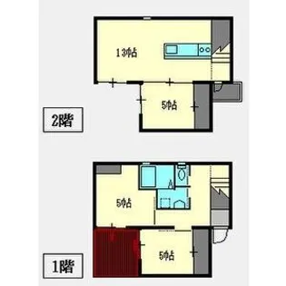 愛知県名古屋市千種区希望ケ丘4丁目【一戸建】の間取り