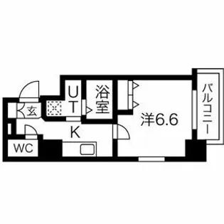 THE RESIDENCE SHIGAHONDORI 「駐車場一台空きあり!」【10階】の間取り