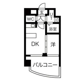 パラシオン千代田【8階】の間取り