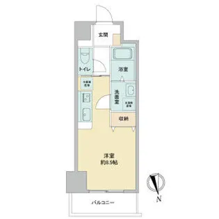 La Douceur今池【0406号室】の間取り