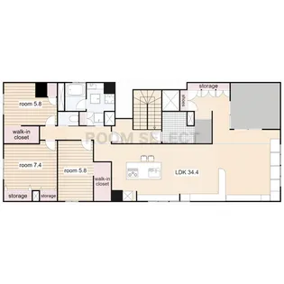 Cortes(コルテス)【7階】の間取り