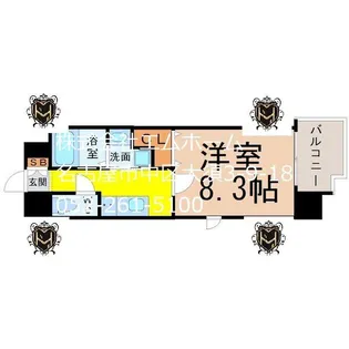 NORITAKE RISE(則武ライズ)【10階】の間取り