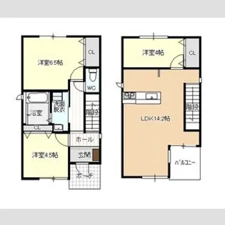 愛知県名古屋市中村区諏訪町3丁目【一戸建】の外観