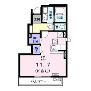 アルカンシエル【1階】の間取り