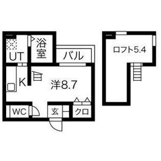 Luck【2階】の間取り