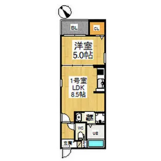 REGALEST上小田井ck【301号室】の間取り