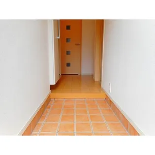 アンジュ八田【1階】の玄関