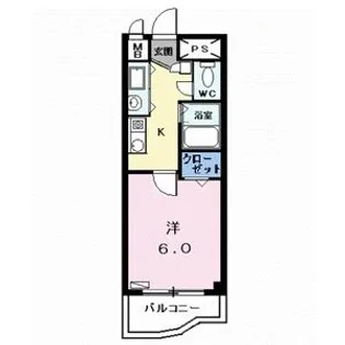 レーベンズ・フロイデ【2階】の間取り