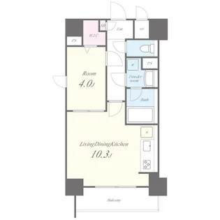 ルノンドームA【3階】の間取り