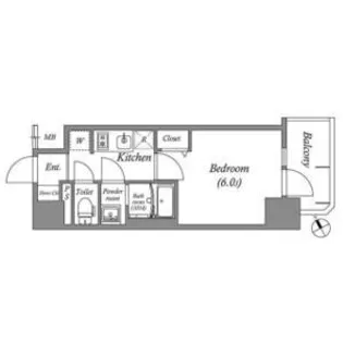 アドバンス名古屋シュテルン【9階】の間取り