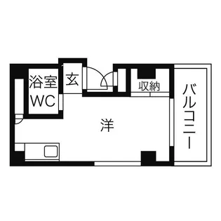 小塩マンション【4A号室】の間取り