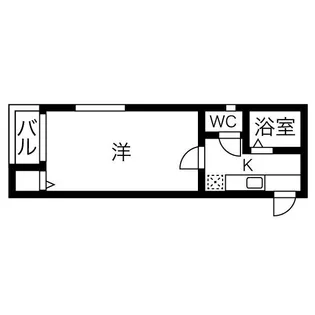 ヴィアトール【1階】の間取り