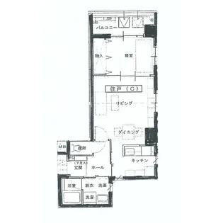 エテルナ本陣【6階】の間取り