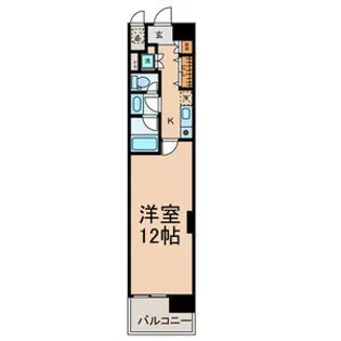 CASA+α名駅南【5階】の間取り