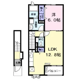カーサ セレノ【2階】の間取り