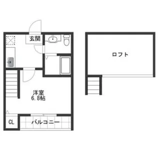 NST上小田井【2階】の間取り