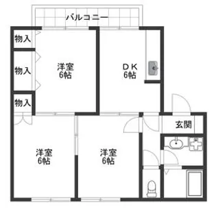 セジュールINOU【2階】の間取り