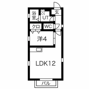 コンフォール新守山【3階】の間取り