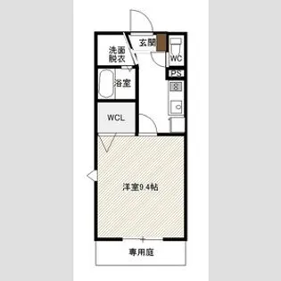 アロッジオ宮塚【1階】の間取り