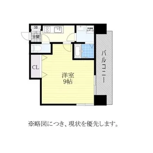 プレサンス錦通THE葵【10階】の間取り